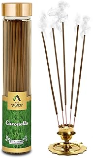 Bâtons d'encens à la citronnelle agarbati the aroma factory 100 %