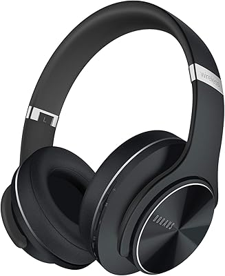 Casque supra-auriculaire bluetooth dokias, [52 heures de lecture] casque sans fil, 3 modes