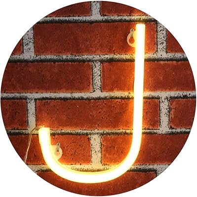 Panneau lumineux au néon avec lettre murale blanche chaude pour décoration de fête
