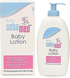 Sebamed baby lotion hydratante pour les soins de la peau des enfants 400