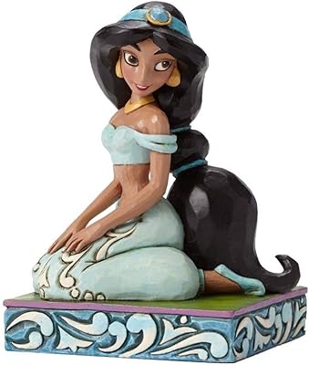 Figurine enesco disney traditions aladdin jasmine par jim shore, 3,55 pouces, multicolore