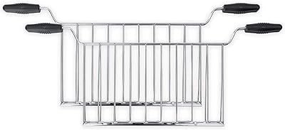 Accessoires pour grille-pain à sandwich smeg tssr02 chrome noir petit
