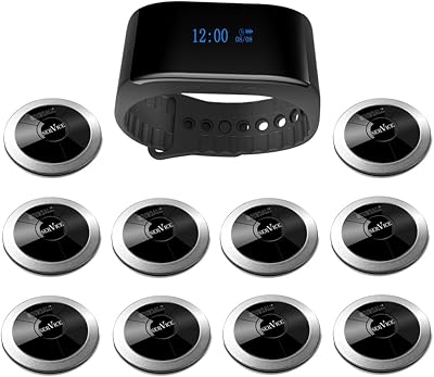 Système d'appel sans fil étanche singcool, système d'appel infirmière et médecin, pack