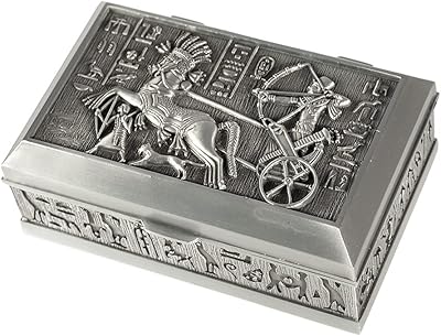 Boîte à bijoux en métal pour un beau décor égyptien