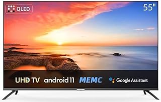 Chiq u55qm8v qled smart tv, hd, 55 pouces, android 11.0, hdr10, a+, wifi