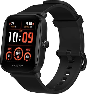 Montre intelligente amazfit bip u pro (noir)