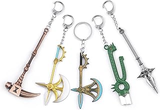 Porte-clés vicloon meliodas de la série animée les 7 péchés capitaux, 5 pièces