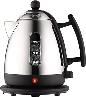 Bouilloire dewalit lite - bouilloire 1l 2kw - bordure noire polie, finition brillante