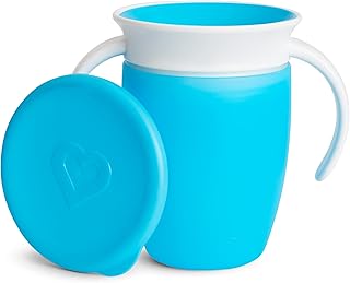 Tasse munchkin miracle trainer avec couvercle, 207 ml, bleu
