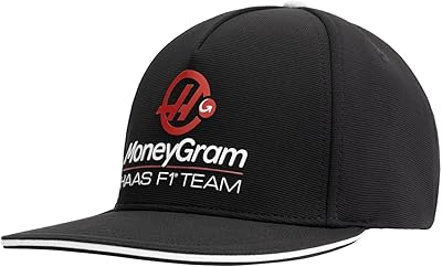 Casquette smc motorsports haas f1, noir, taille unique, noir - tala onika, noir