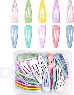 50pcs mini pinces à cheveux couleur bonbon pinces à cheveux pour enfants