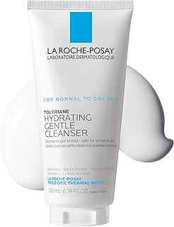 La roche-posay toleriane nettoyant visage hydratant doux, nettoyant quotidien pour le visage aux
