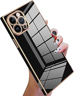 Coque carrée kanjar compatible avec iphone 14 pro max, avec un joli design