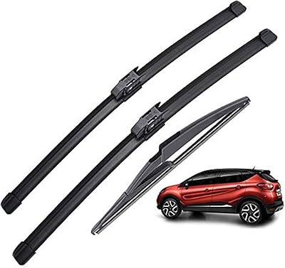 Essuie-glace de pare-brise de voiture pour renault captur / captur 2016-2020, kit