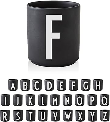 Tasses en porcelaine noire (f)