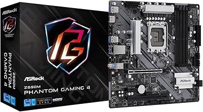 La carte mère asrok z690m phantom gaming 4 prend en charge les processeurs