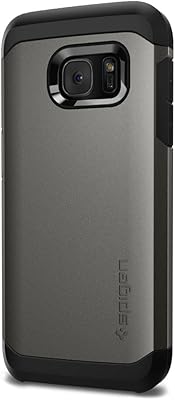 Coque spigen tough armor galaxy s7 avec protection robuste et technologie de coussin d'air pour samsung galaxy s7 2016 - gris foncé. Diaytar Sénégal : Parce que chaque FCFA compte