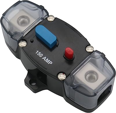 Disjoncteur 150 a 12-48 v cc support de bloc de fusibles audio