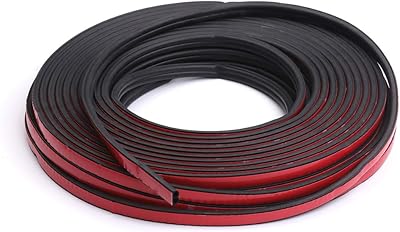 Morelian 5m bande d'étanchéité de porte de voiture b forme isolation phonique adhésif