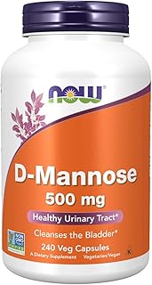 Maintenant supplément de d-mannose 500 mg projet vérifié sans ogm voies