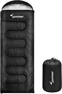 Sac de couchage en plastique sportner pour adulte 3 saisons temps chaud
