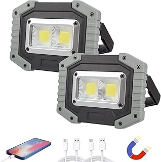 Lampe de travail led rechargeable otiti lampe de poche portable magnétique pour camping