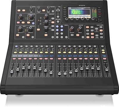 Console numérique midas live et studio avec 40 canaux d'entrée, 16 préamplis microphone