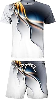 Ensemble short et t-shirt pour hommes, combinaison de sport d'été à manches courtes et col rond + short pour hommes, ensemble de sport de course, b-23, 4xl. Commandez en toute confiance sur Diaytar, votre marketplace de confiance