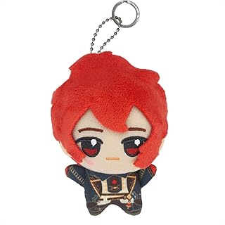 Mini poupée en peluche kolya genshin impact anime - deluc (4 pouces), porte-clés