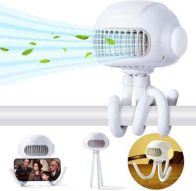 Ventilateur de poussette à pince sans lame orzbow ventilateur usb de bureau silencieux