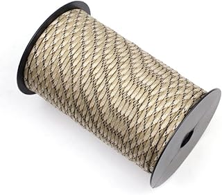 Corde en nylon solide de 100 m, survie tactique haute résistance résistante à