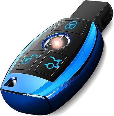 Couvercle de clé de voiture composonal mercedes benz, étui à clés pour mercedes