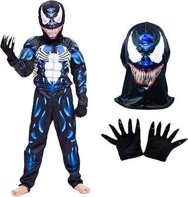 Costume pour enfant avec masque et gants