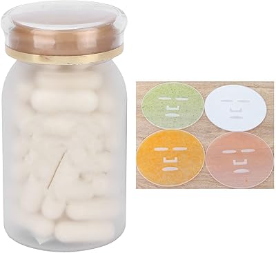 Capsules de collagène pour machine à masques faciaux, 50 masques compressés diy, coussinets hydratants sans rides pour salon de beauté à domicile utilisés pour fabriquer des masques de beauté automatiques. Révolutionnez votre façon d'acheter avec Diaytar