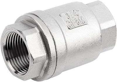 - clapet anti-retour à ressort en ligne 3 4 " dn20 filetage femelle