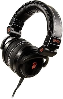 Casque san francisco giants ltd., avec pilotes haute résolution, micro intégré, câble amovible