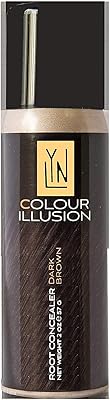 Teinture capillaire temporaire line chemical pour unisexe sous forme de spray, couleur marron
