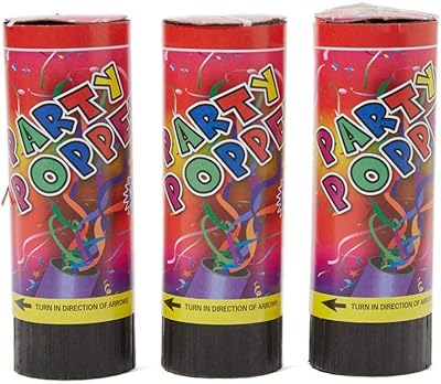 Party time - 3 sprays de fête à ressort (11 cm)