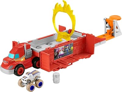 Fisher-price blaze et les monster machines support à jouets, voiture mobile et ensemble