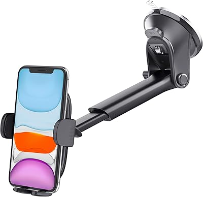 Apps2car support de téléphone de voiture à ventouse, support de voiture pour tableau