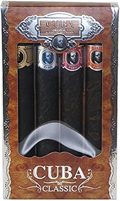Cuba pour hommes lot de 4