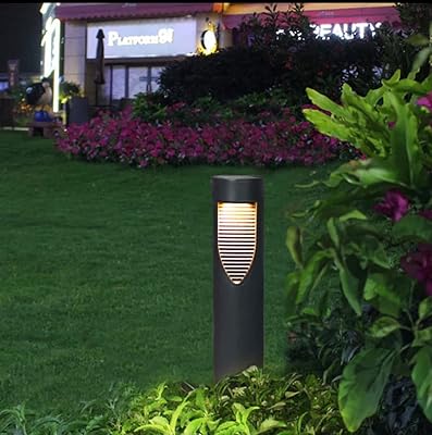 2 pièces lampe de jardin solaire étanche, lumière led moderne pour pelouse, jardin