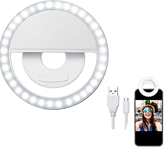 Anneau lumineux kastwave lampe à selfie pour ordinateur portable avec 36 led