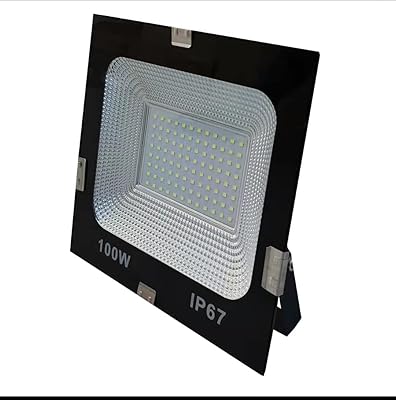 Éclairage de travail extérieur à projecteur led 100 w, lumière de sécurité ampoule