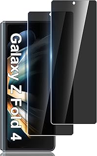 Protecteur d'écran avant anti-espion en verre trempé lywhl pour galaxy z fold 4