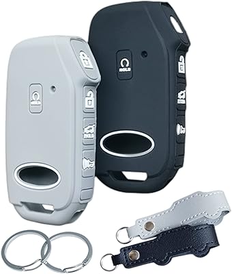 Coque de clé en silicone ronzoi pour kia k5, seltos, telluride, stinger, sportage