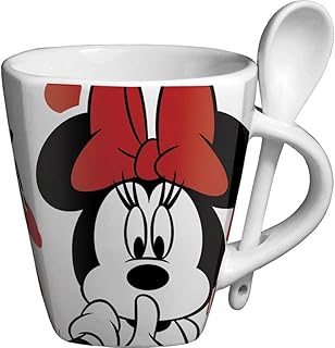 Tasse disney minnie mouse avec cuillère