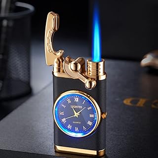 Briquet de montre à cigares fantastique coupe-vent unique sans butane