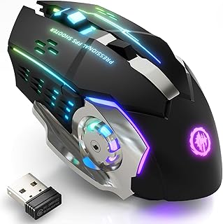 Souris de jeu sans fil usb rvb bluetooth rechargeable 2,4 g avec rétroéclairage