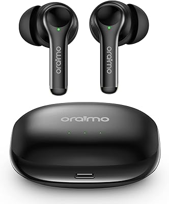 Écouteurs sans fil bluetooth 5.2 avec 4 microphones antibruit, écouteurs intra-auriculaires bluetooth